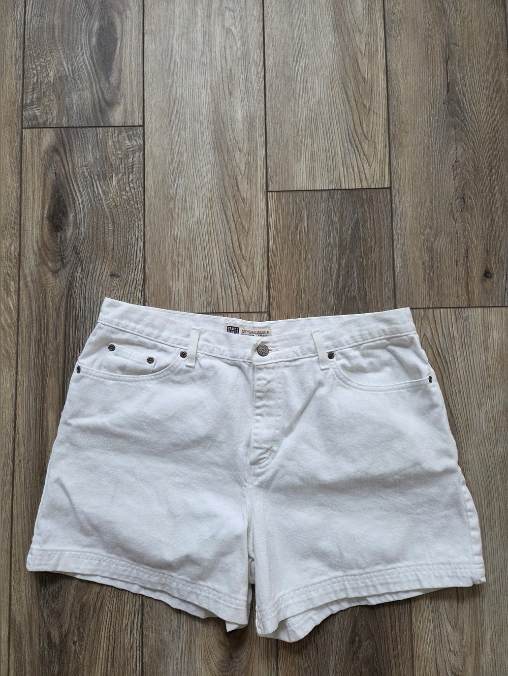 Faded Glory White Shorts